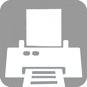 Office printer icon
